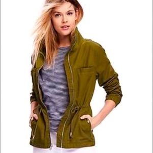 Old Navy Linen Utility Jacket